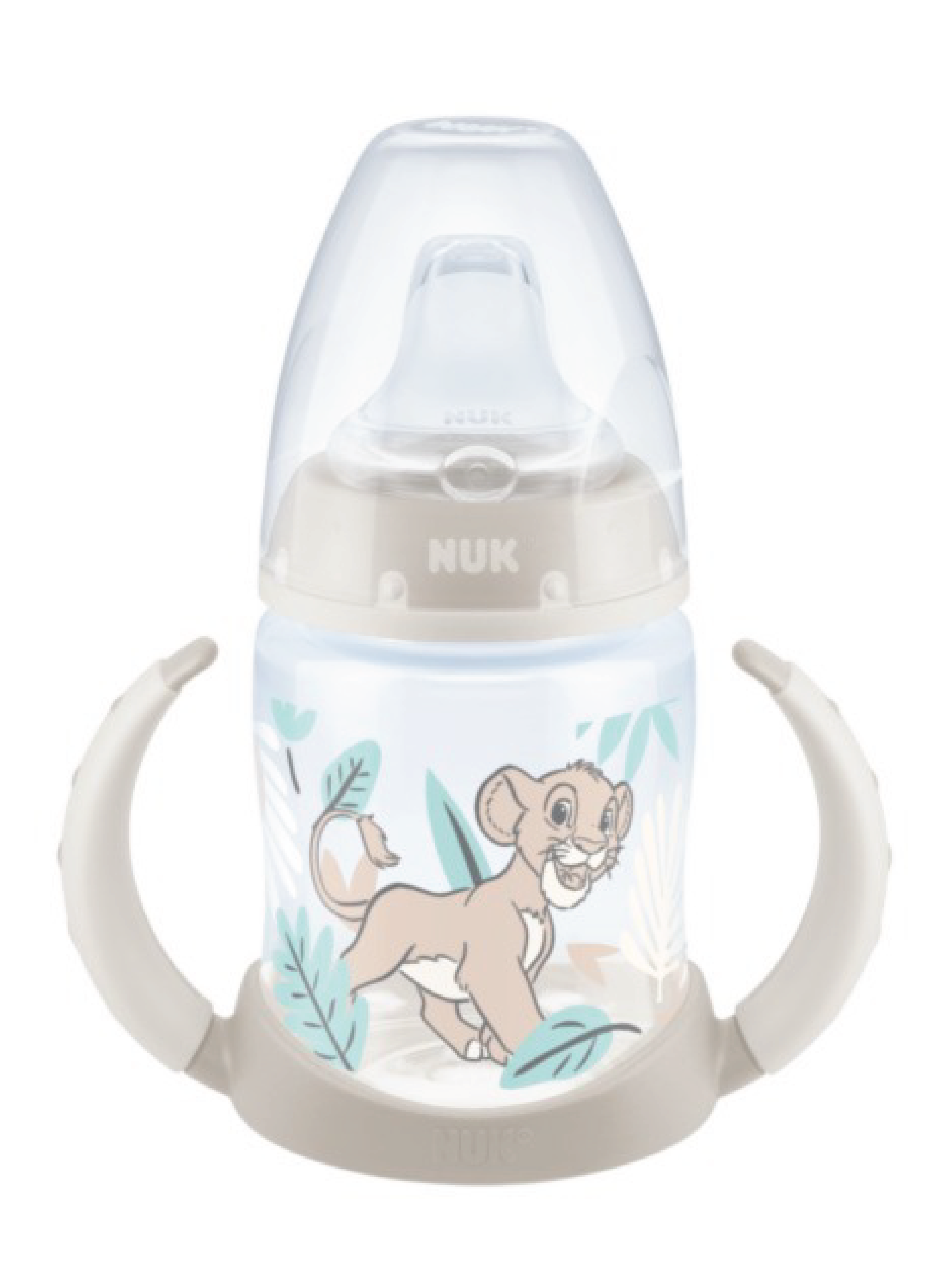 NUK First Choice+ Learner Bottle PP Bottle Lion King, 6 mnd+, 150 ml
