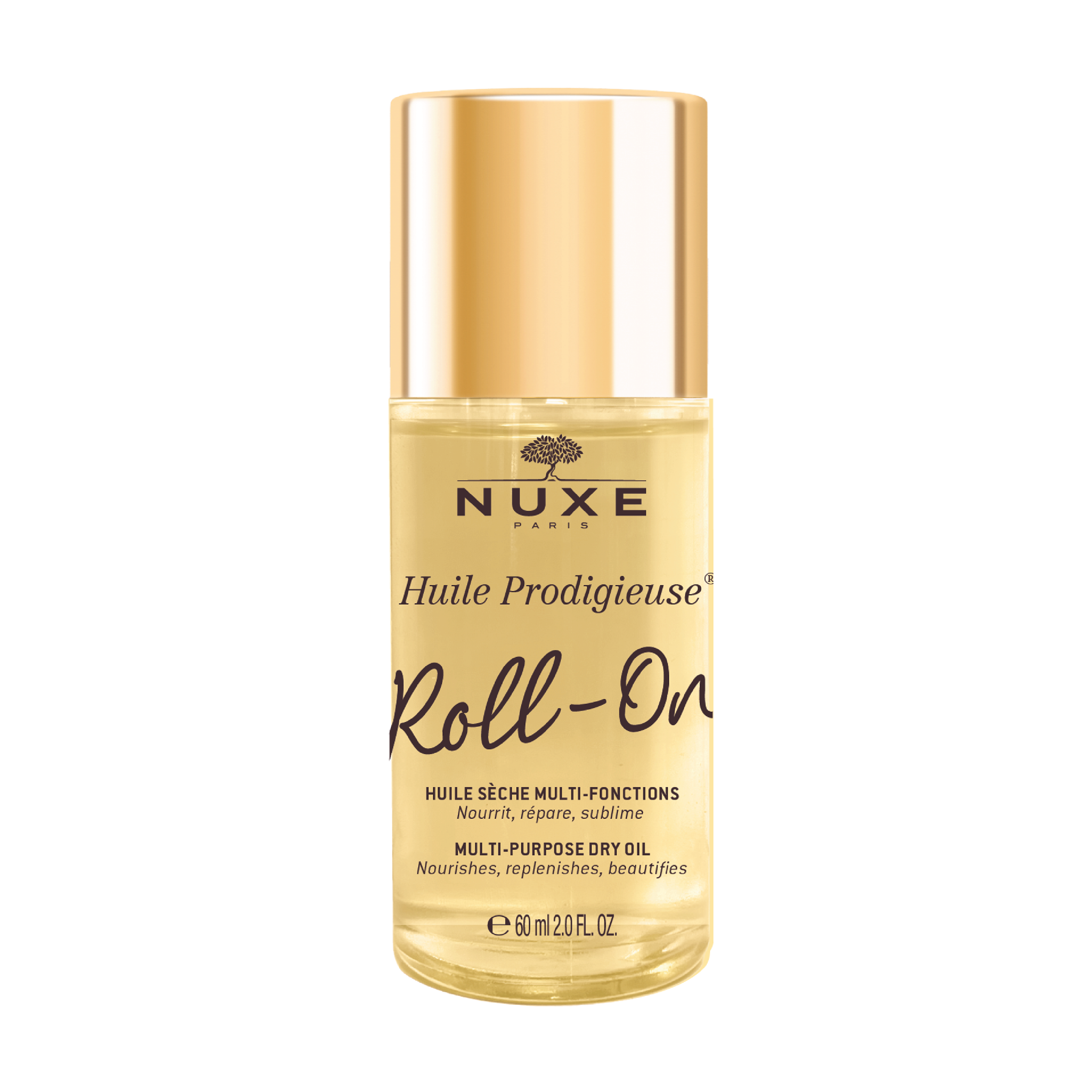 NUXE Huile Prodigieuse® Multi-Purpose Dry Oil Roll-on, 60 ml