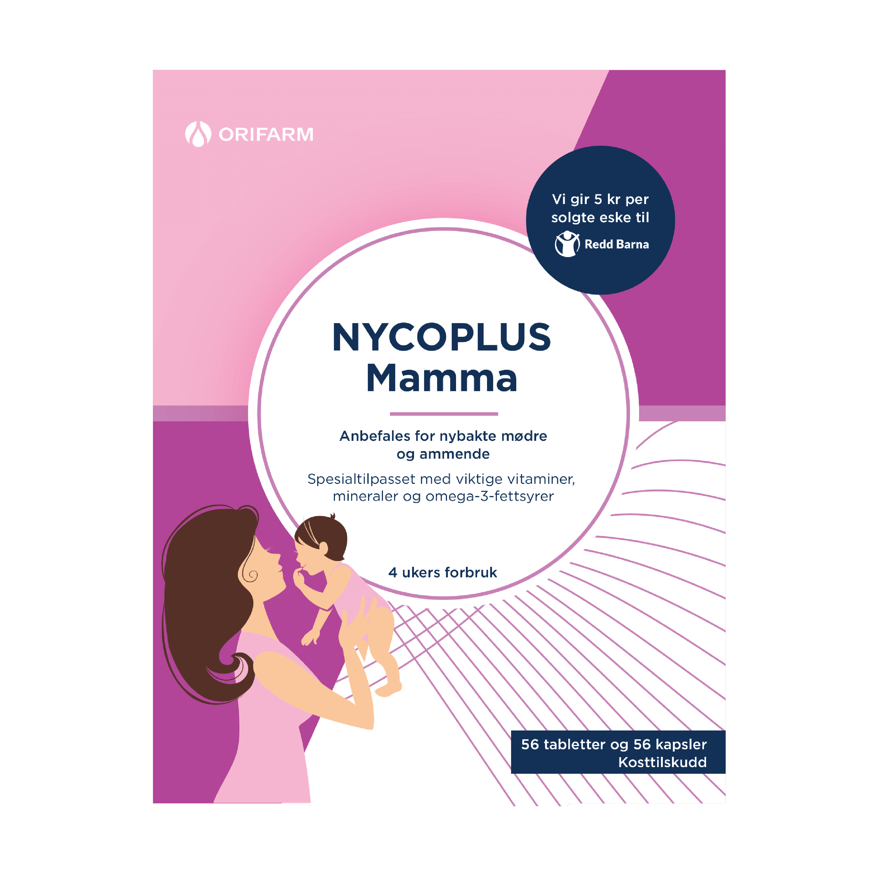Nycoplus Mamma Tabletter + Kapsler, 56 stk. + 56 stk.