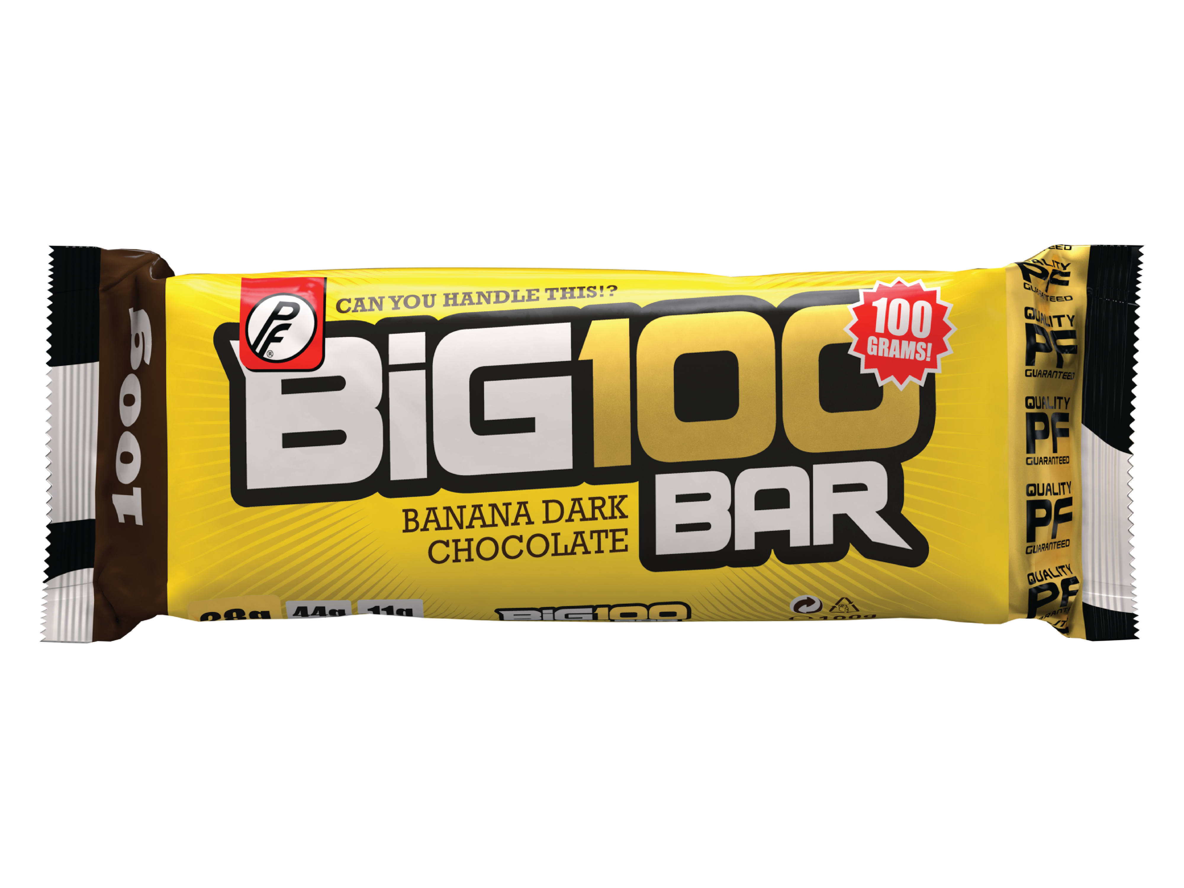 Proteinfabrikken Big Banana Chocolate Proteinbar, 100 g