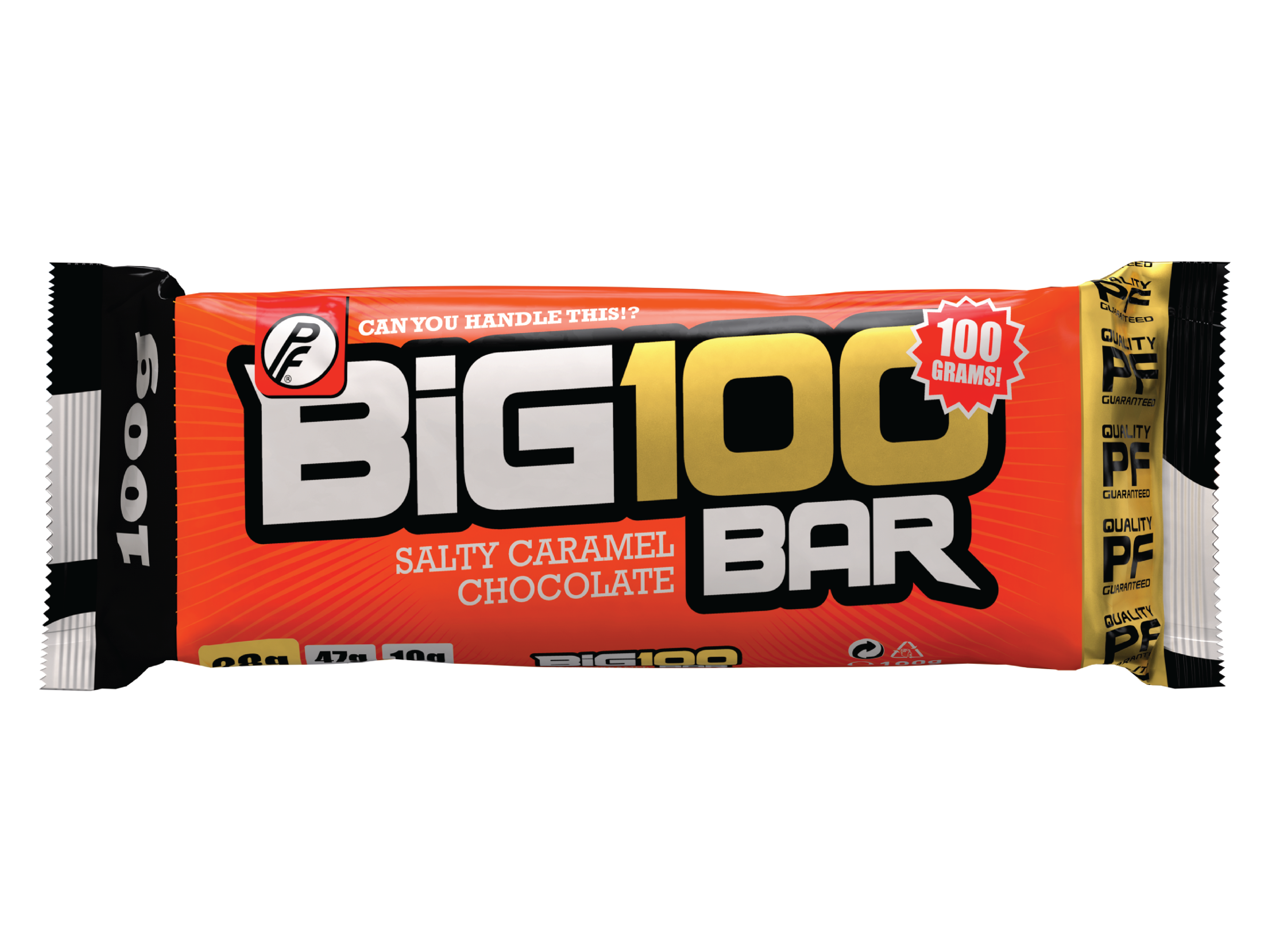 Proteinfabrikken Big Salty Caramel Chocolate Protein Bar, 100 g