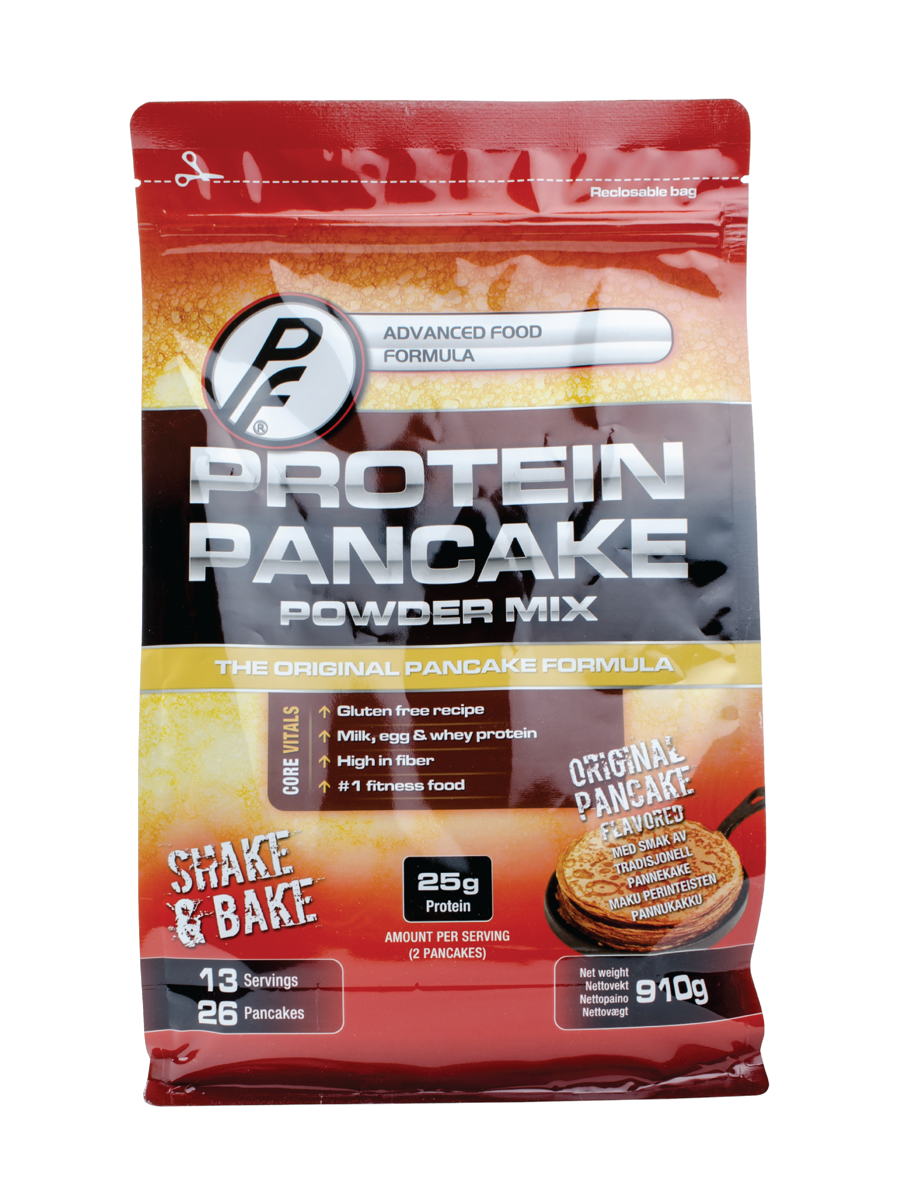 Proteinfabrikken Protein Pancake Powder Mix, 910 g