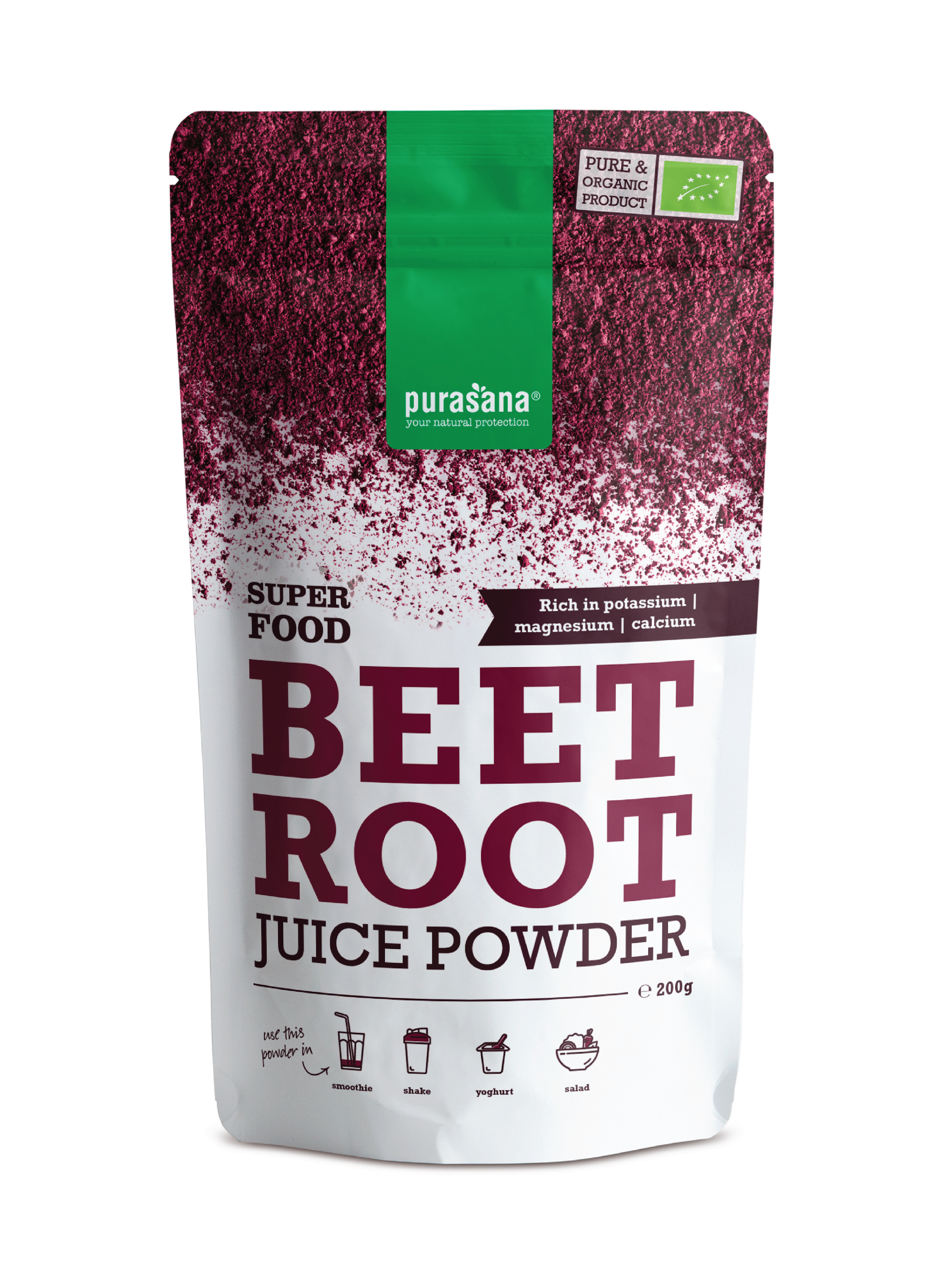Purasana Beet Root Juice Powder, 200 g