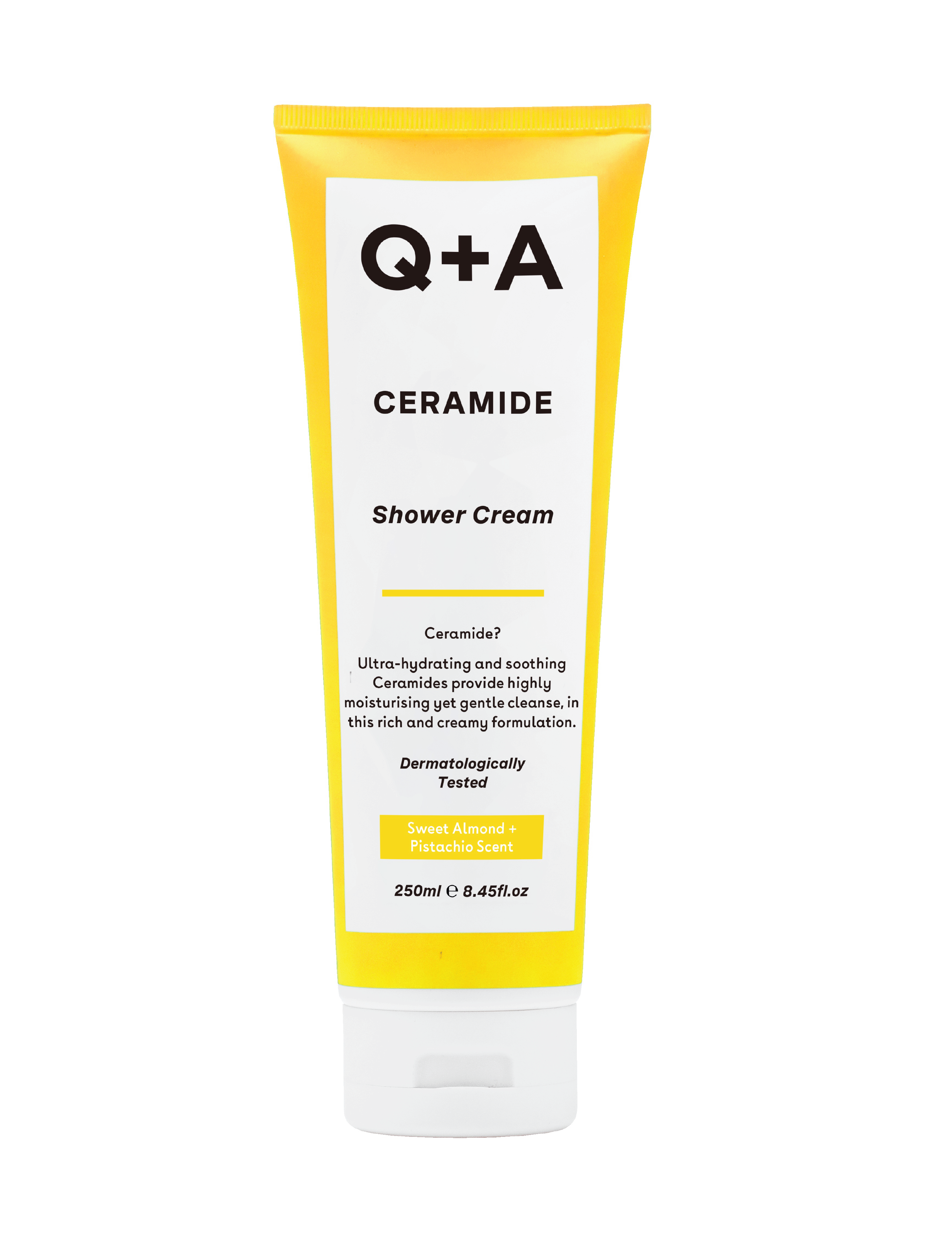 Q+A Ceramide Shower Cream, 250 ml