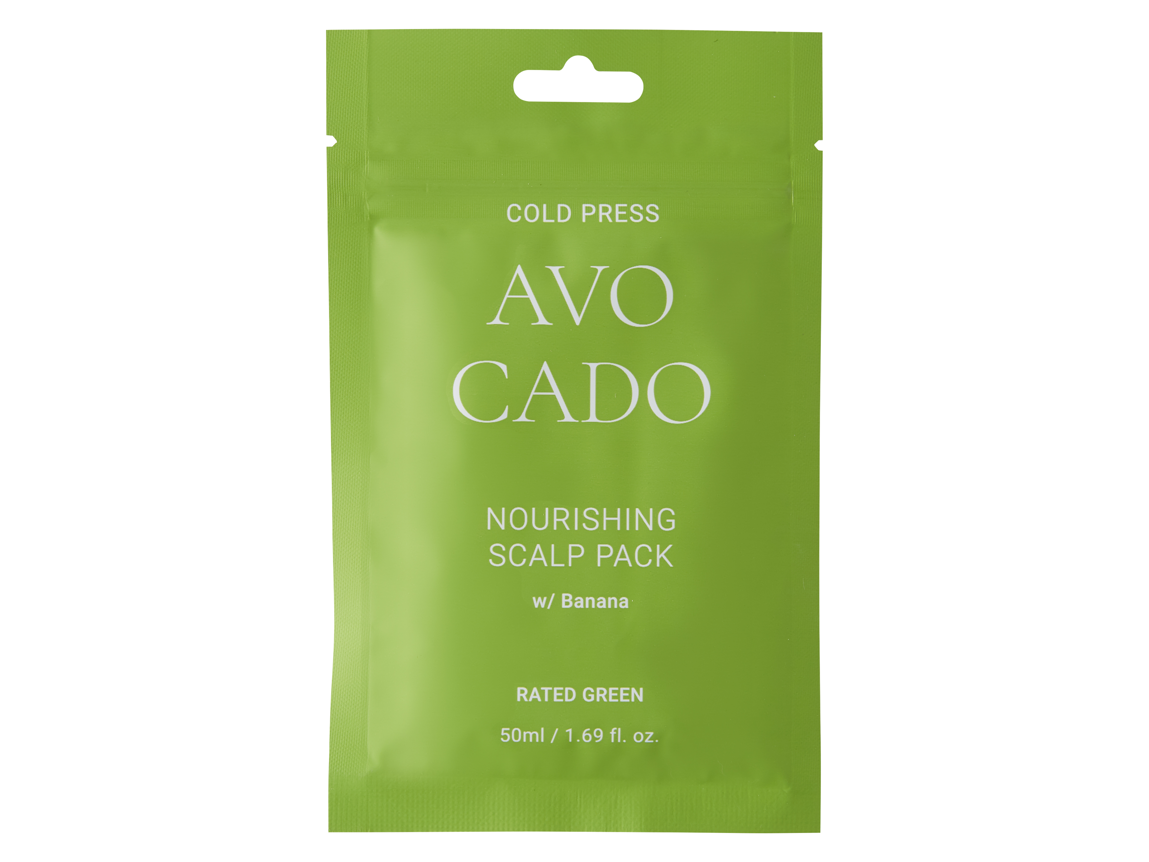 Rated Green Cold Press Avocado Nourishing Scalp Pack, 50 ml