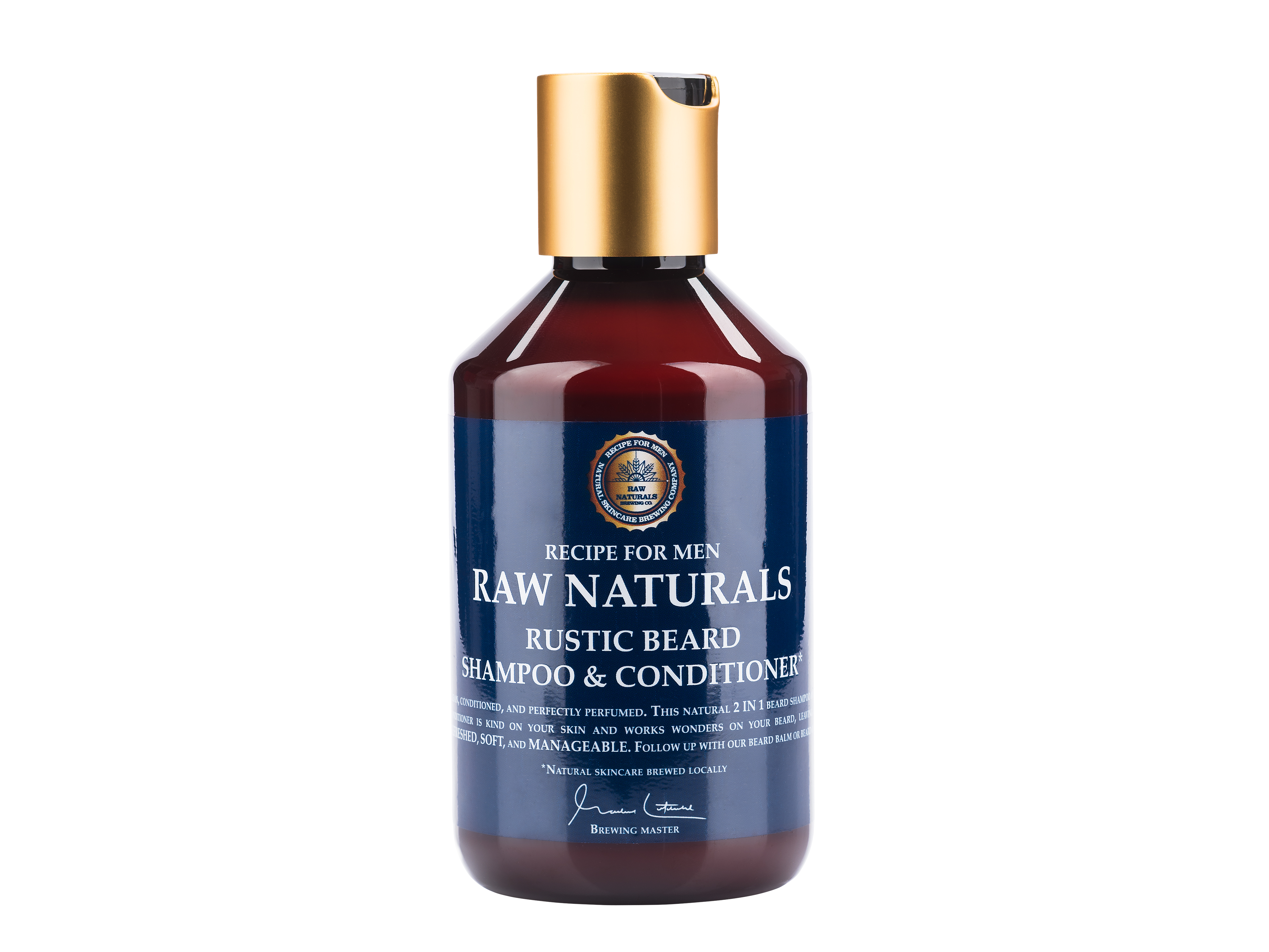 RAW Naturals Rustic Beard Shampoo & Conditioner, 250 ml
