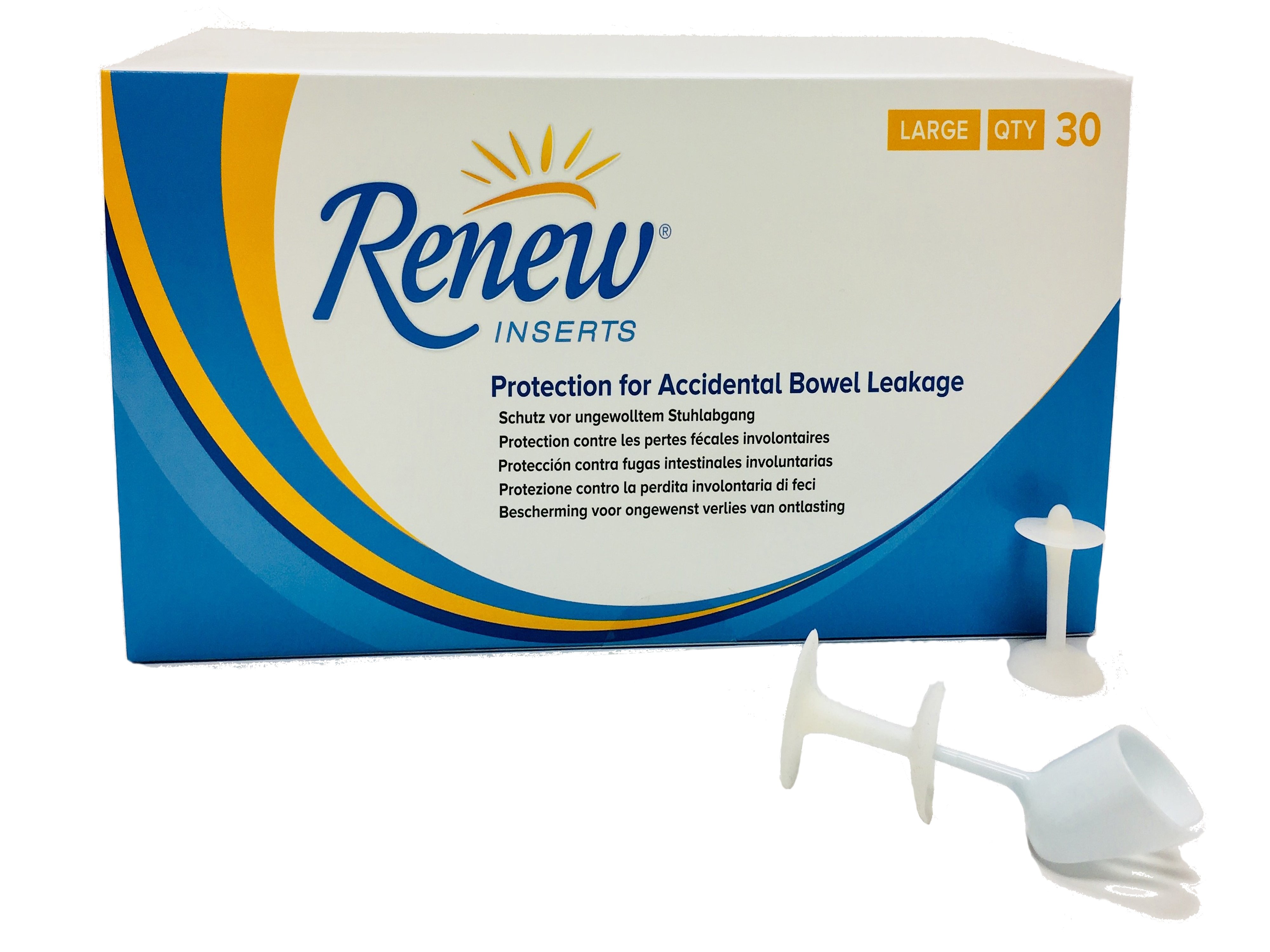 Renew Insert analpropp, Str Medium, 30 stk.