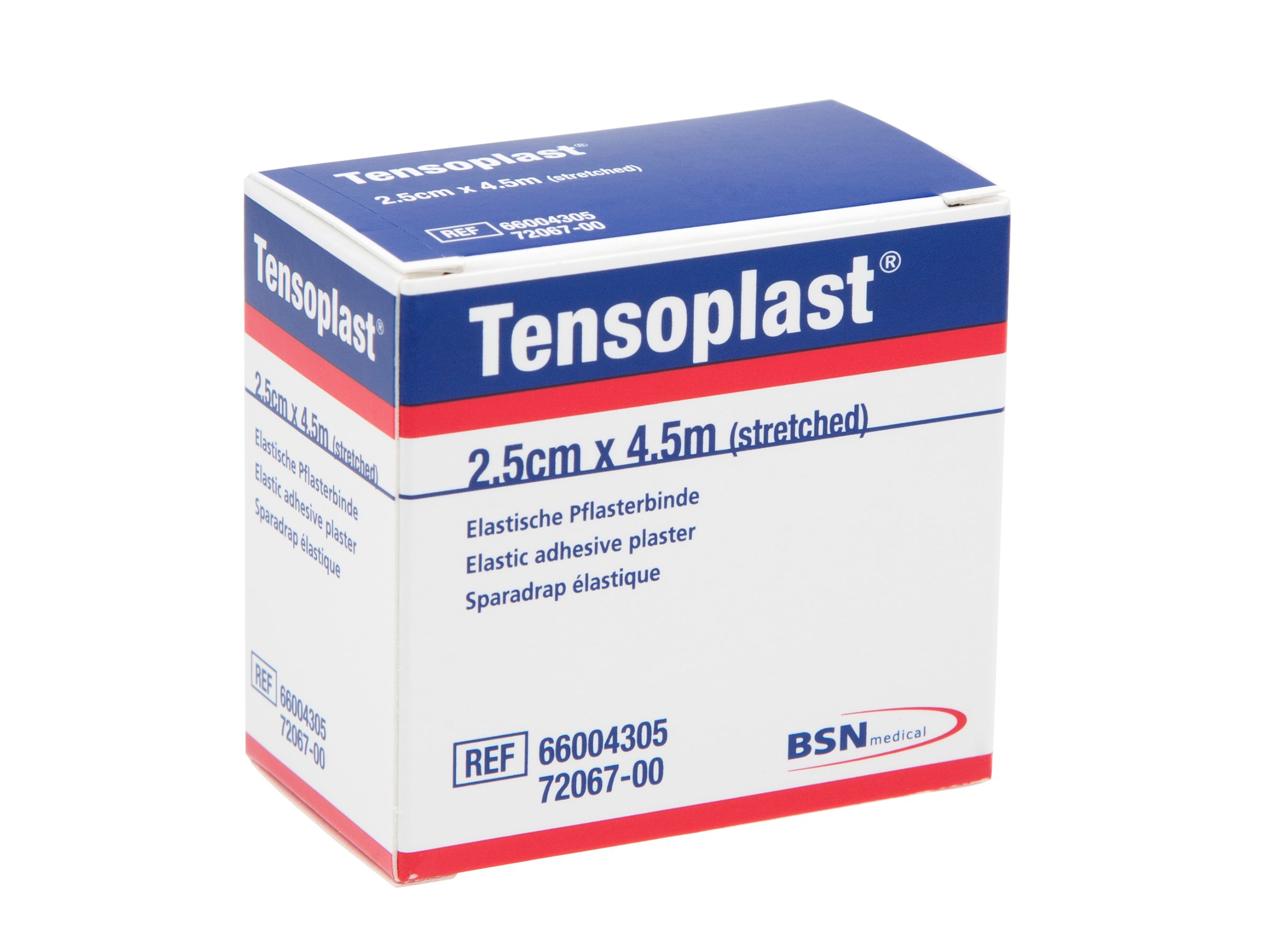 Tensoplast 2,5 cm x 4,5 m, 1 stk
