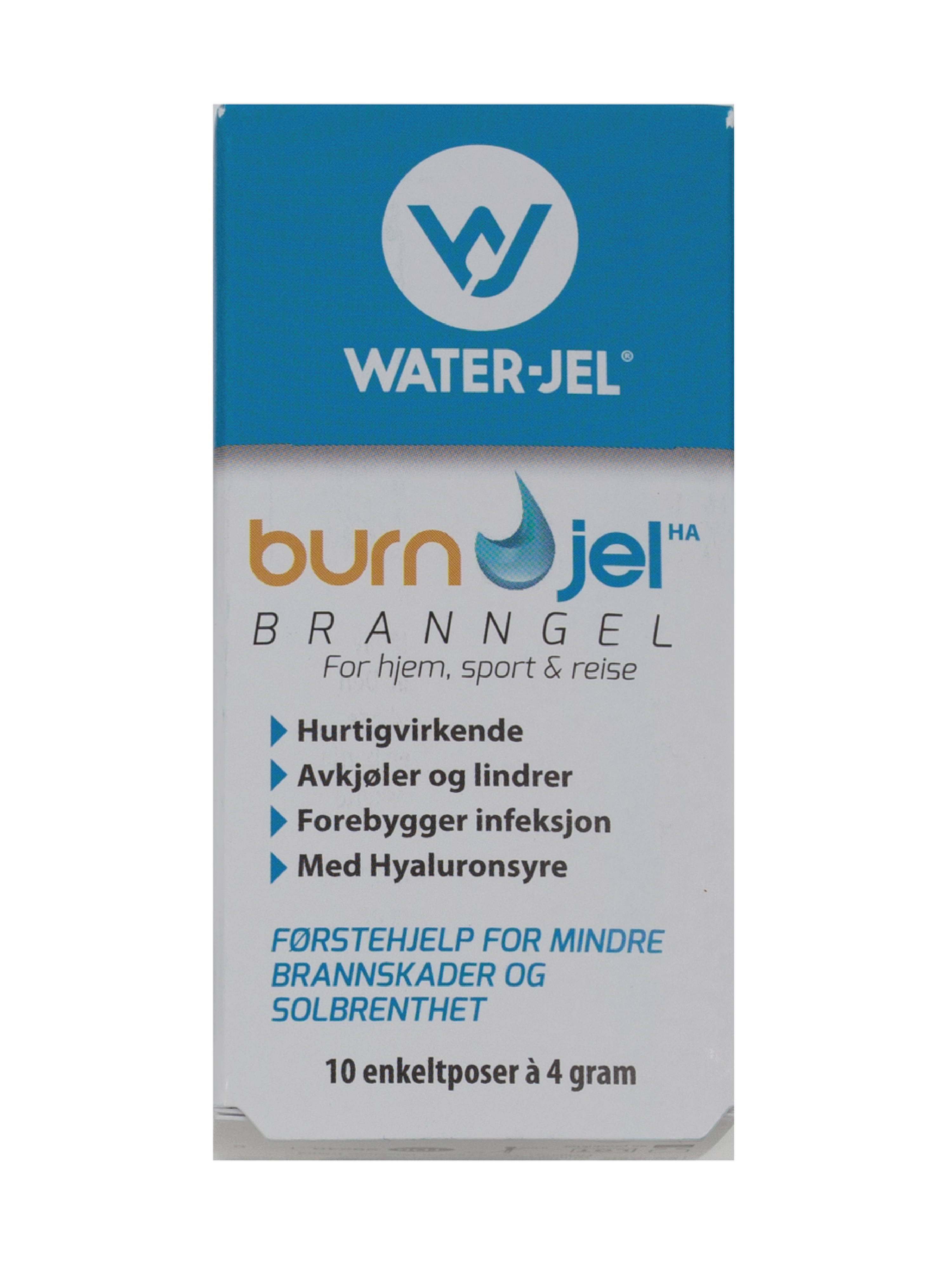 Waterjel Water-Jel Branngel, 10 x 4 g